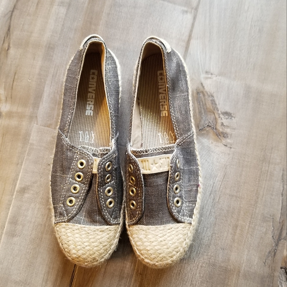 Converse slip-on flats, Women's size 7